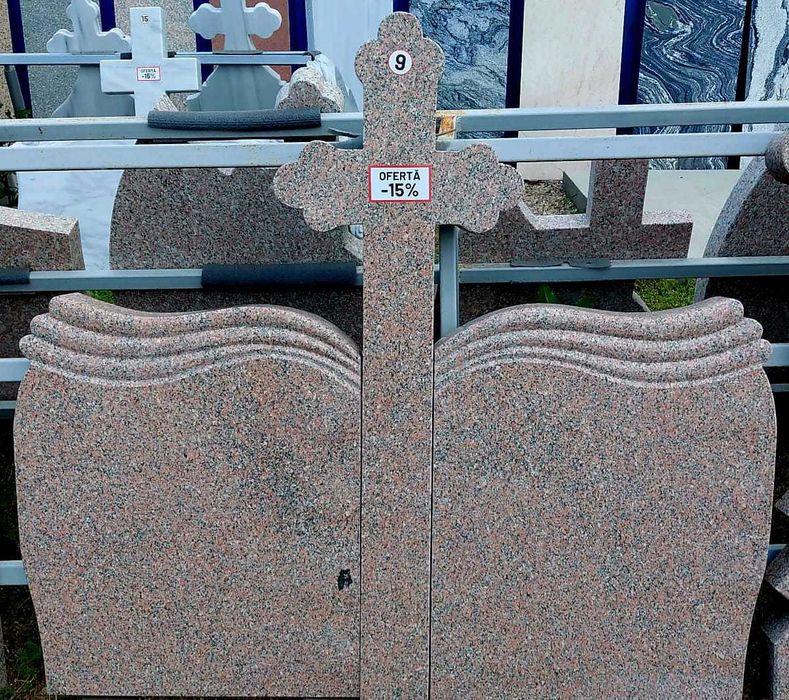 Reducere intre 10% si 20% la monumente funerare marmura si granit