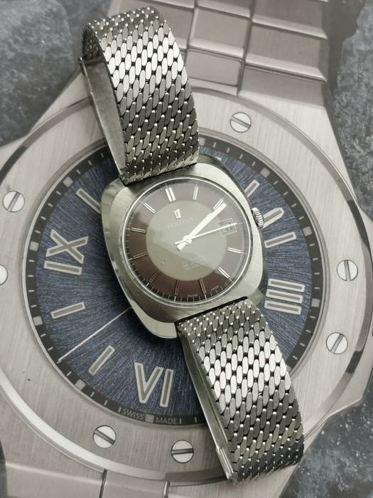 Ceas Festina automatic vintage cadran rar