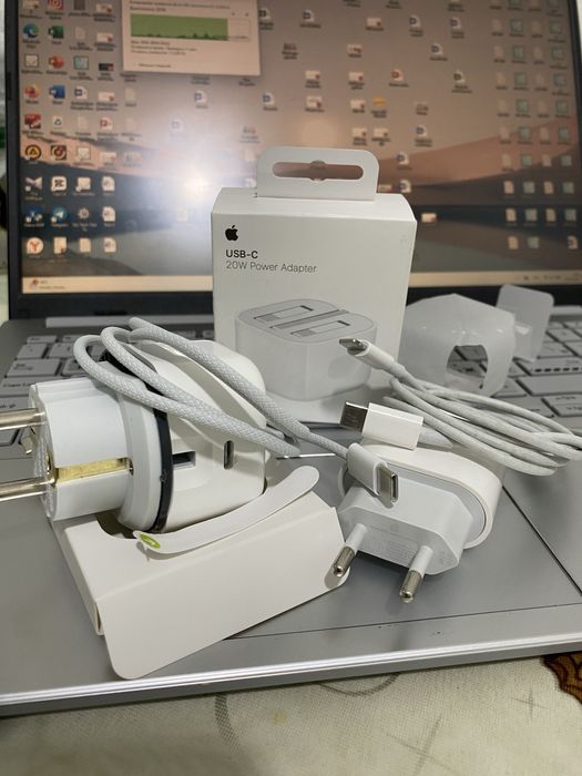 Komplekt Apple iPhone Zaryadka Original Зарядка для Айфон Галофка