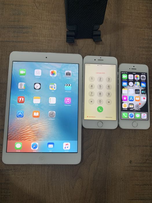 Pachet Apple iPad + iPhone 6 + iPhone 5/5s