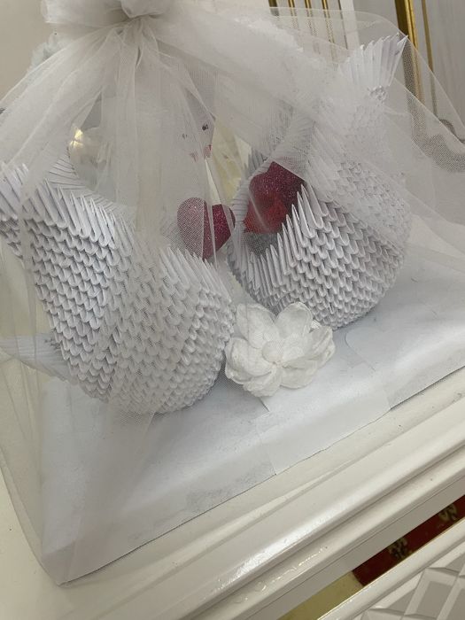 Sovg’a uchun oqqush yasab beramiz