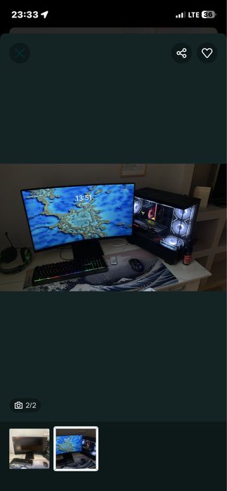 Lg 100hz 27.5inch