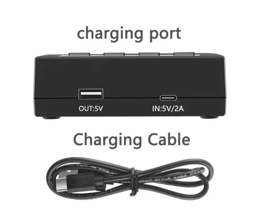 Incarcator inteligent pt acumulatori AA AAA 18650 14500 10440 20700