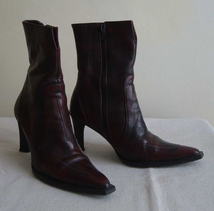 Botine SAN MARINA, din piele naturala, nr. 37.