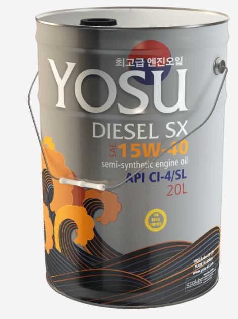 Масло для дизельных двигателей YOSU 15w40
