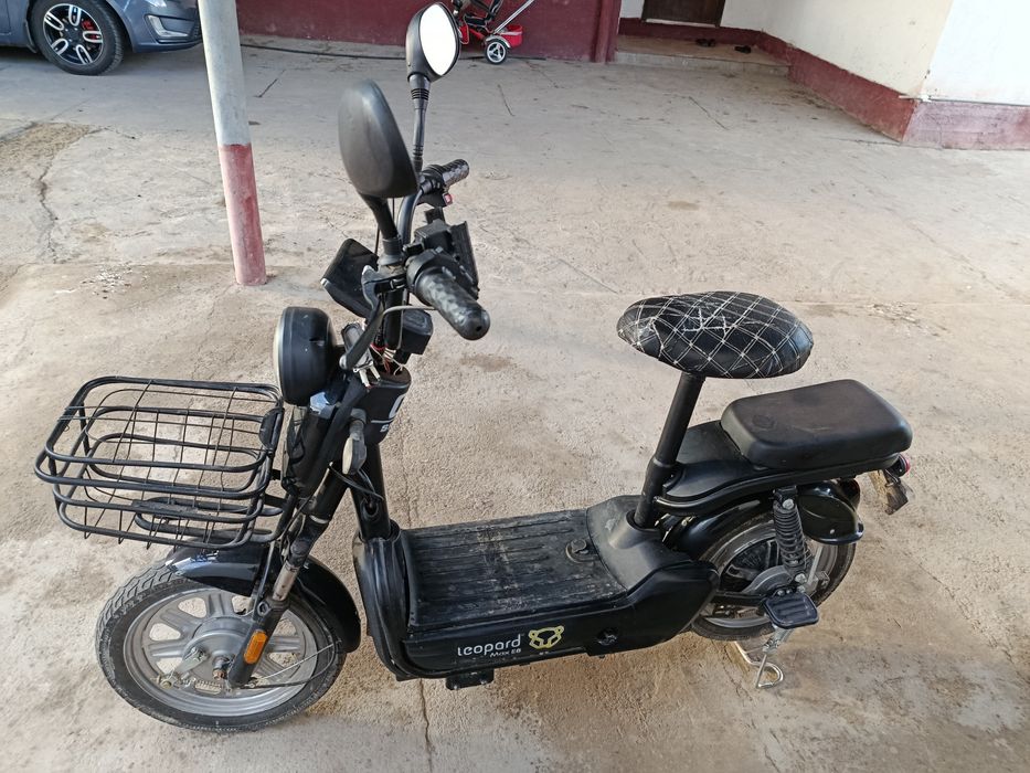 Электроскутер леопард сатамын