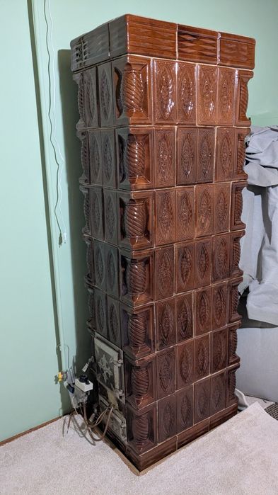 Sobă teracotă gata desfăcută