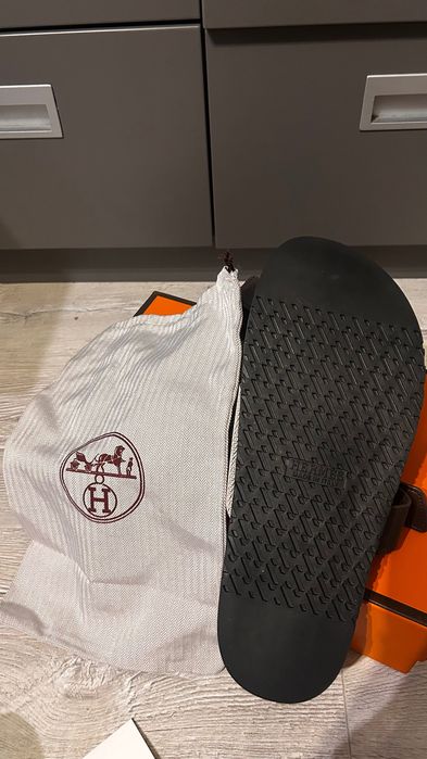 Hermes chypre сандали rare 43 чехли