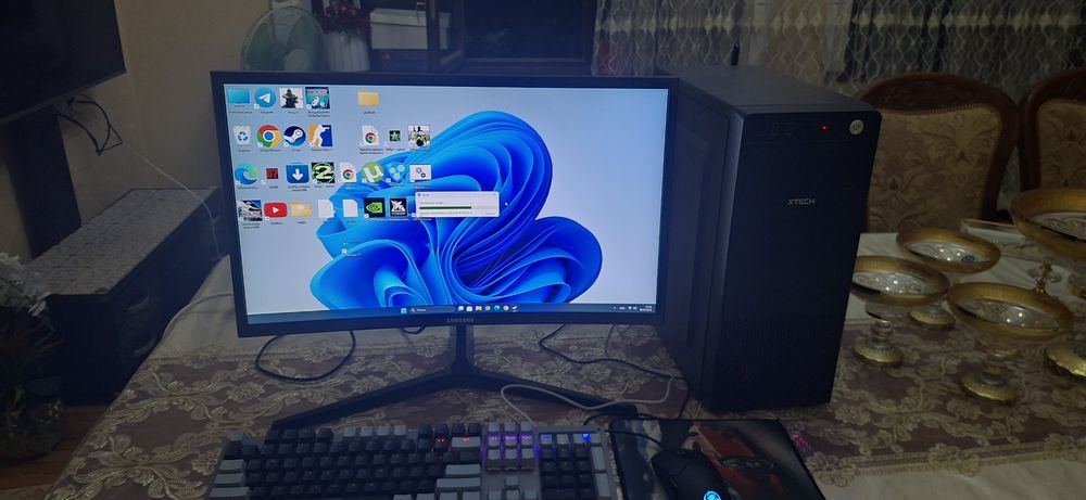 Gaming kompyuter sotiladi i5 16/240