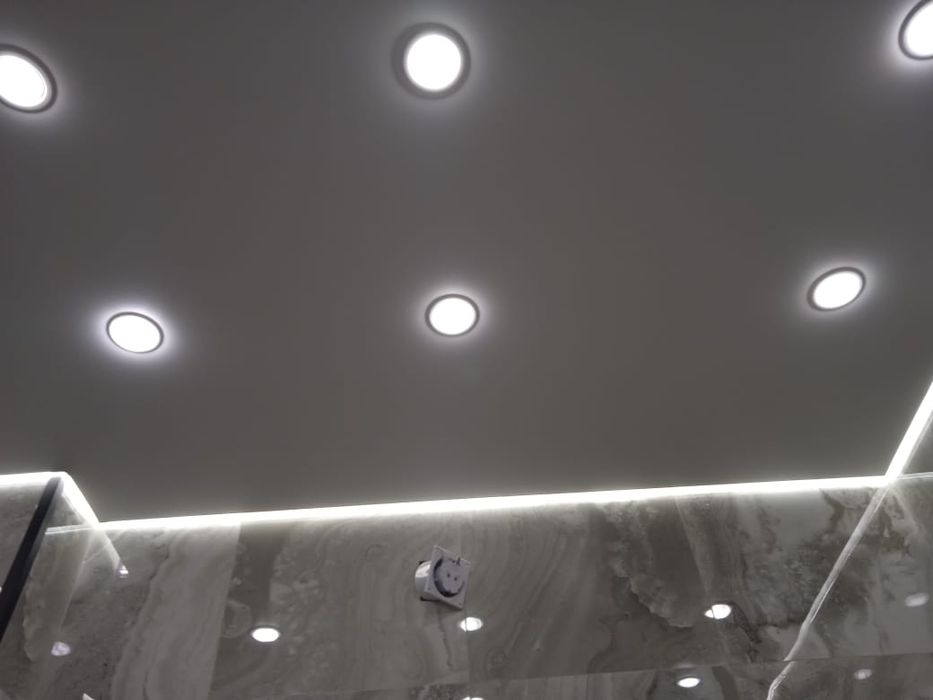 Натяжной потолок под ключ