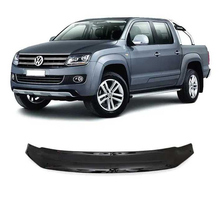 Спойлер преден капак дефлектор за ФОЛКСВАГЕН АМАРОК/ VW AMAROK 2010 + / черен лак / тунинг