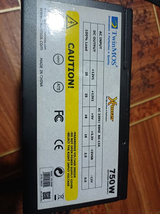 Блок питания 750w