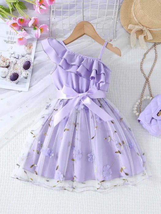 Детска официална рокля за 1.5-2г., размер 90