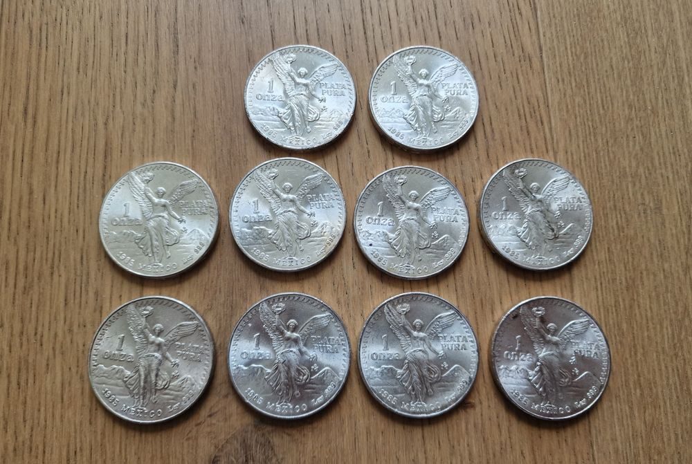1 oz сребро Либертад Libertad Mexico Мексико