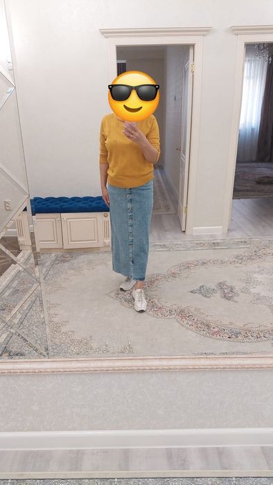 Джинсовая юбка сатылады