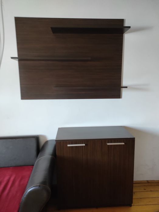 Mobilă living + colțar + birou – stare bună