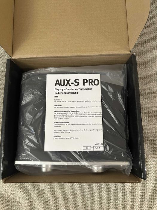 Dynavox AUX-S PRO – аудио суич/разширител нов