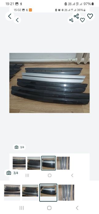 Решотки и молдинг на ваз приора