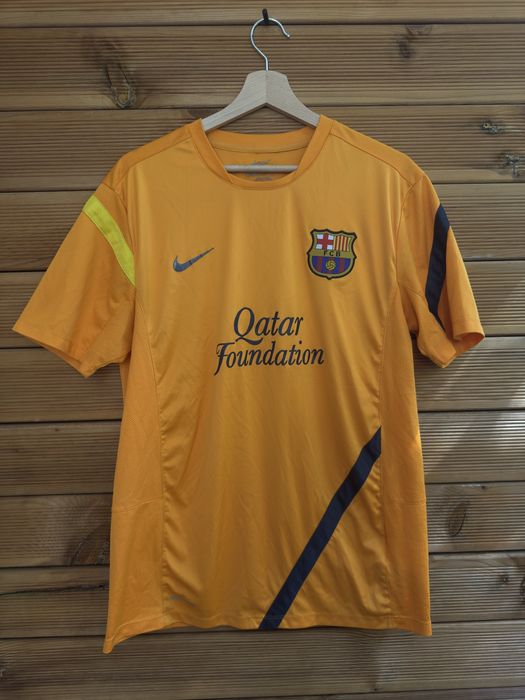 Мъжка футболна тренировъчна тениска Nike FC Barcelona 2012/2013 (Размер L) – Оригинал 044