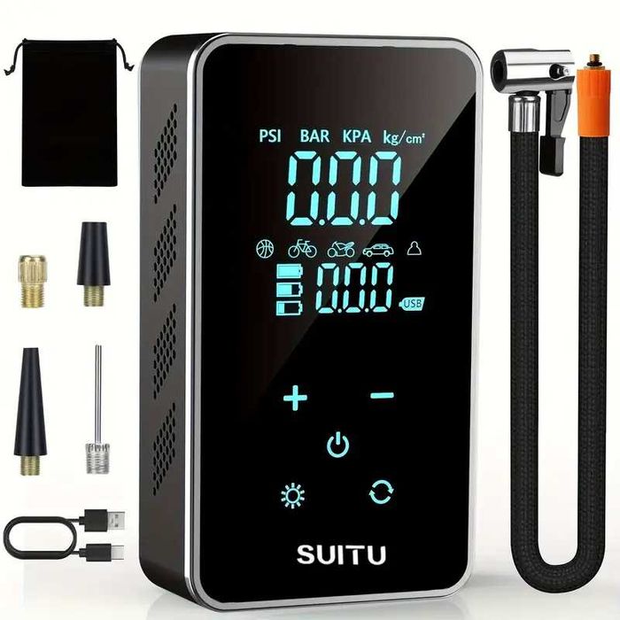 Новый Авто Насос на аккумуляторах - в комплекте - с гарантией