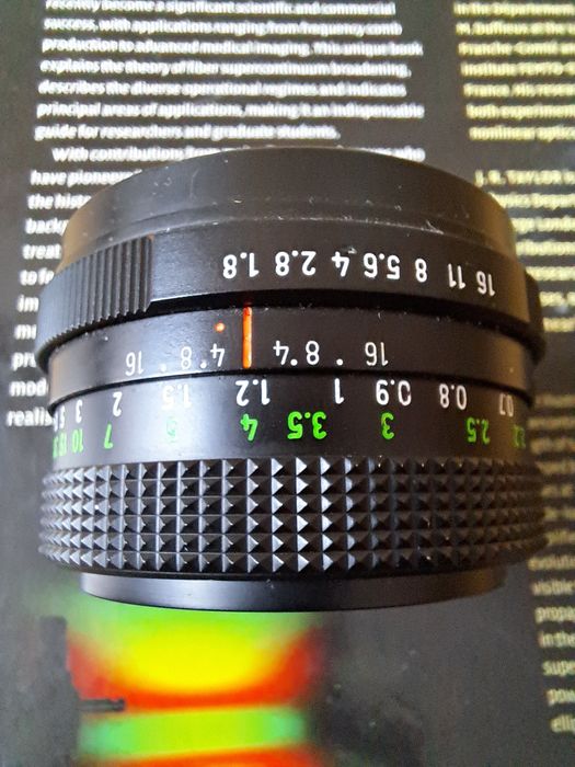 f1.8/50mm, m42, Auto Revuenon, multi coating