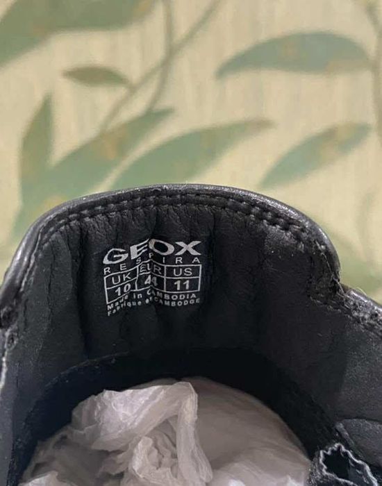 Ghete piele GEOX Amphibiox Waterproof Bărbați