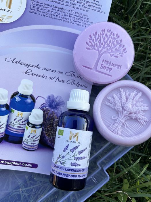 Ръчно изработени сапуни от лавандула и маслодайна роза