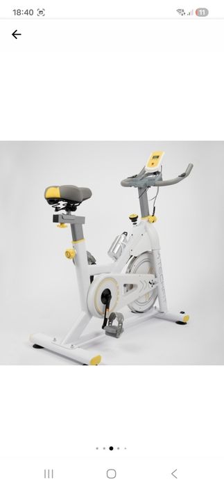 Велоергометър TECHFIT SBK800, Инерционна система на маховика 8 Kg,