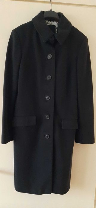 Манго/Mango черно манто/палто