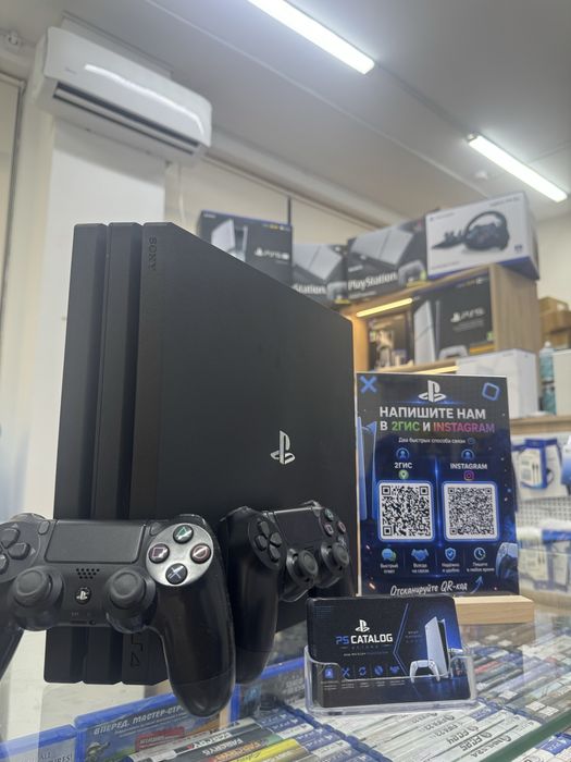 Ps4 pro 2 джостика бу