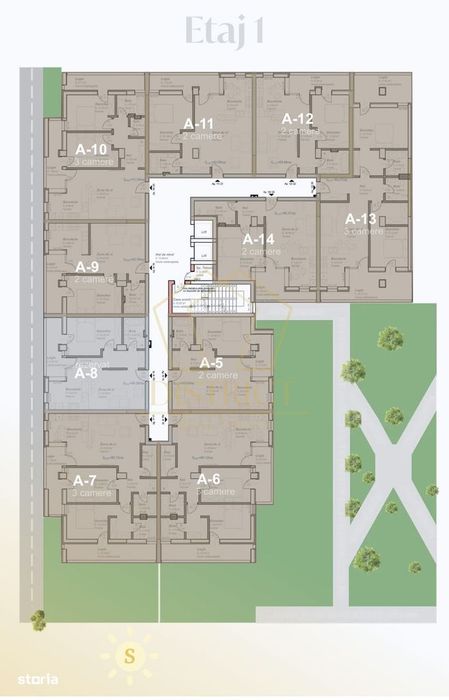 Apartament superb cu 3 camere și balcon de 16 mp | Calea Aradului
