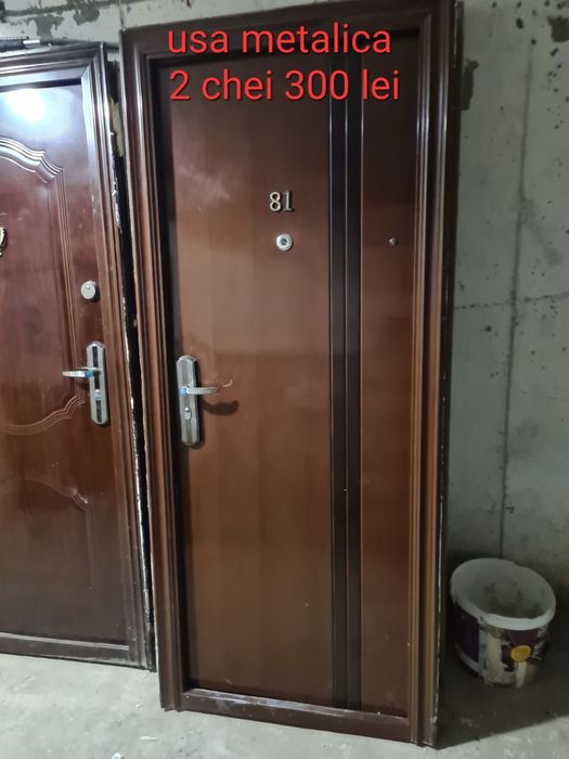 Usa metalica usi apartament boxe magazie sisteme mottura