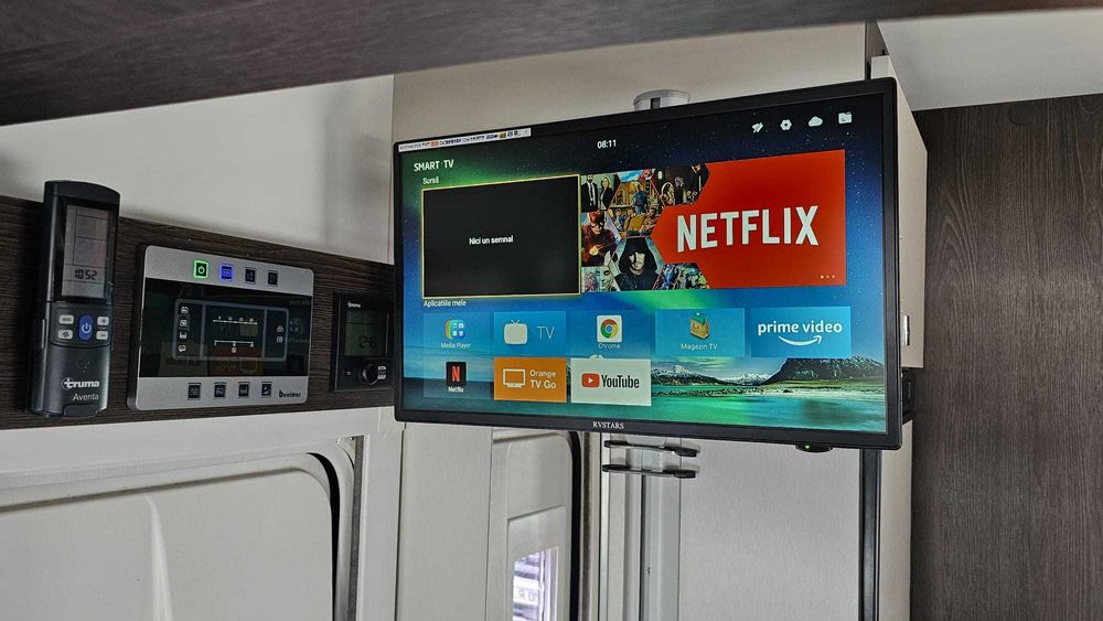 TV Smart,portabil, Full HD, 60 cm, 12-220V, NOU