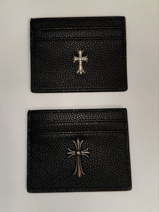 Portcard Chrome Hearts – Suport carduri, Portofel negru