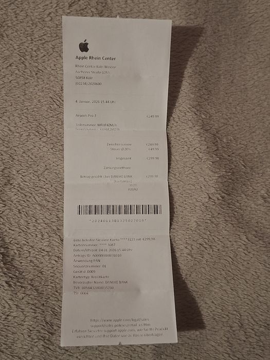Airpods pro 3 ANC