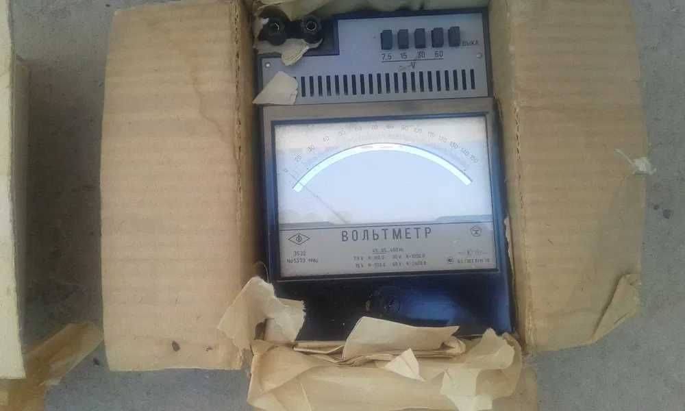 Амперметр, Вольтметр сотилади