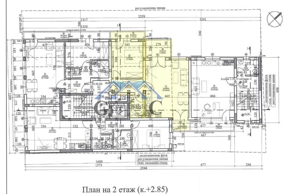 Продава се Двустаен апартамент в Варна, Морска градина - 87 кв.м за 3237 €/кв.м - Снимка #1