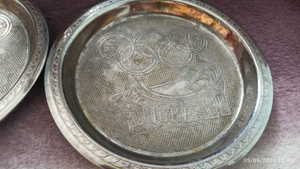 Метални чиниики от Олимпиадата в Москва'80