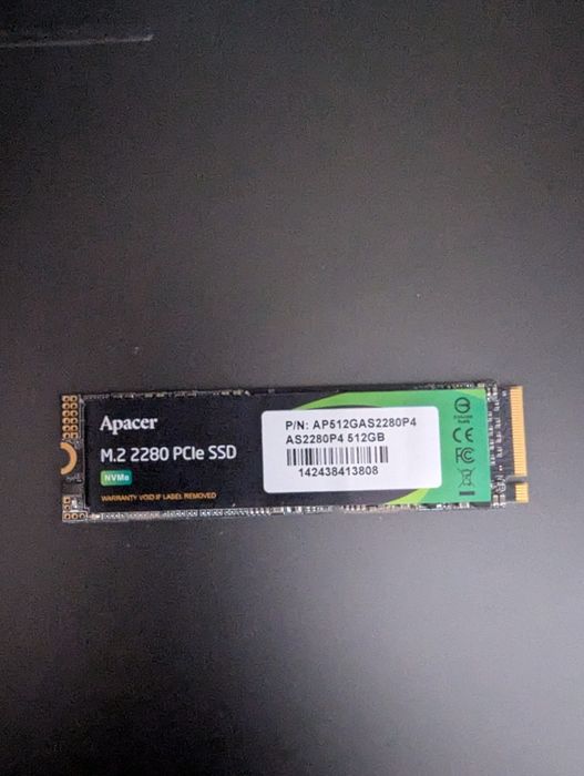 SSD Apacer M2 2280P4 512 Gb