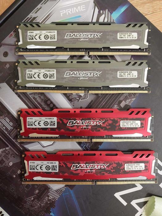 16GB DDR4 2400Mhz, 2666Mhz - RAM памет