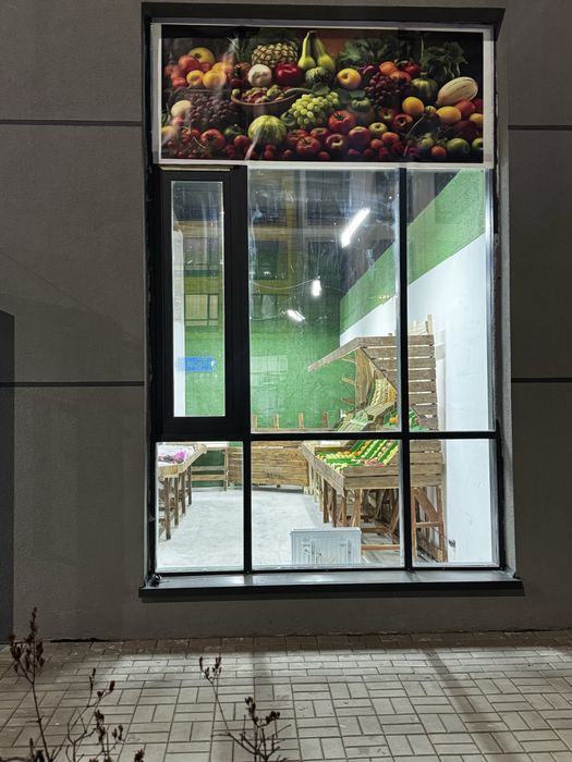 Фрукты и обощи стелаж