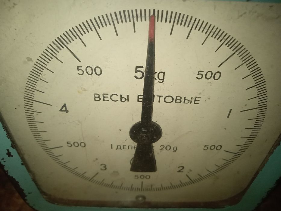 Весы прошлого века