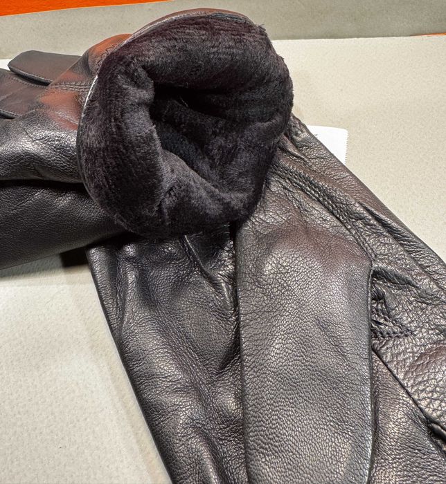 Елегантни Мъжки ръкавици от естествена агнешка кожа