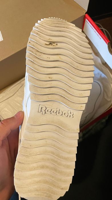 Adidasi Reebok albi damă mărimea 40,5