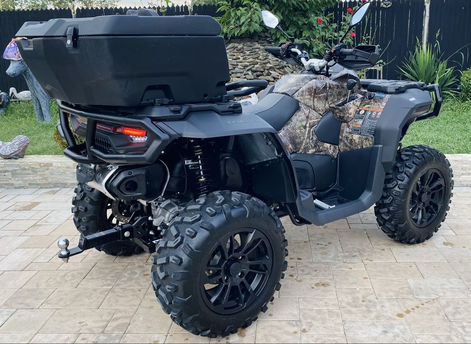 ATV ‼️ CF MOTO 850 X8 ‼️  400km impecabil CA NOU ( nu can am tgb linhai suzuki utv segway )