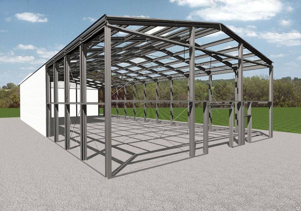 Строительсво модульных ангаров.