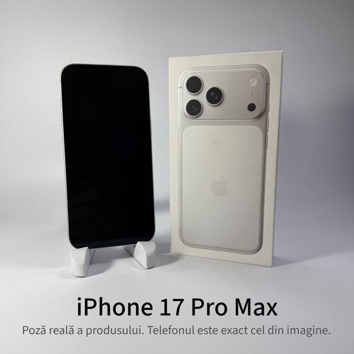 ispotmobile.ro  iPhone 17 Pro Max 256GB Ca Nou Garanție 2 ani