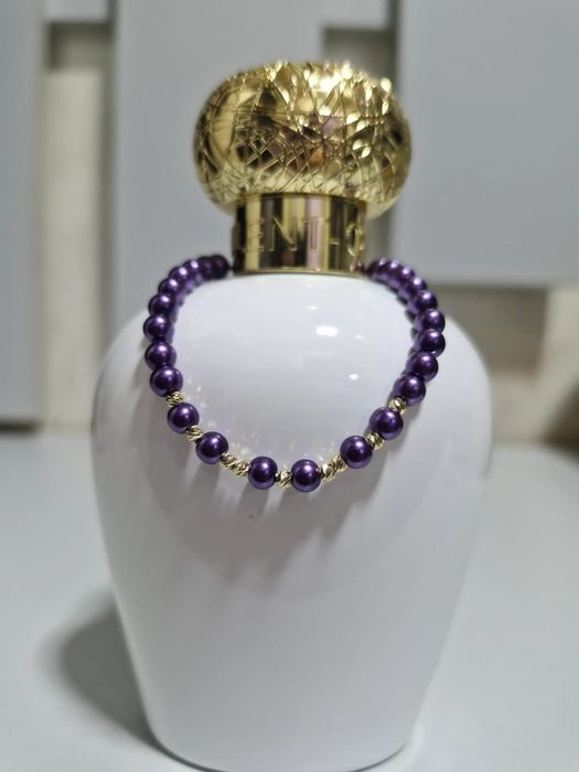 Brățări handmade cu bile aur 14k !