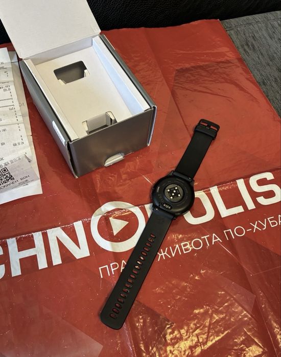 КАТО НОВ 45mm Garmin Venu 3 AMOLED Гаранция Technopolis Black