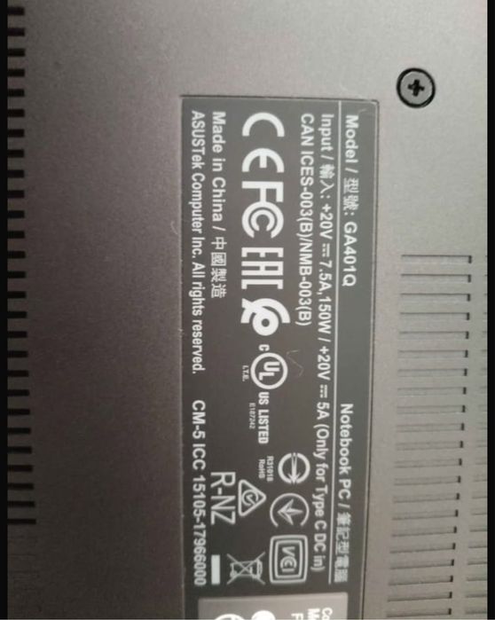 Laptop Gaming Asus Rog Zephyrus (Mouse+Casti de gaming+Cooler)